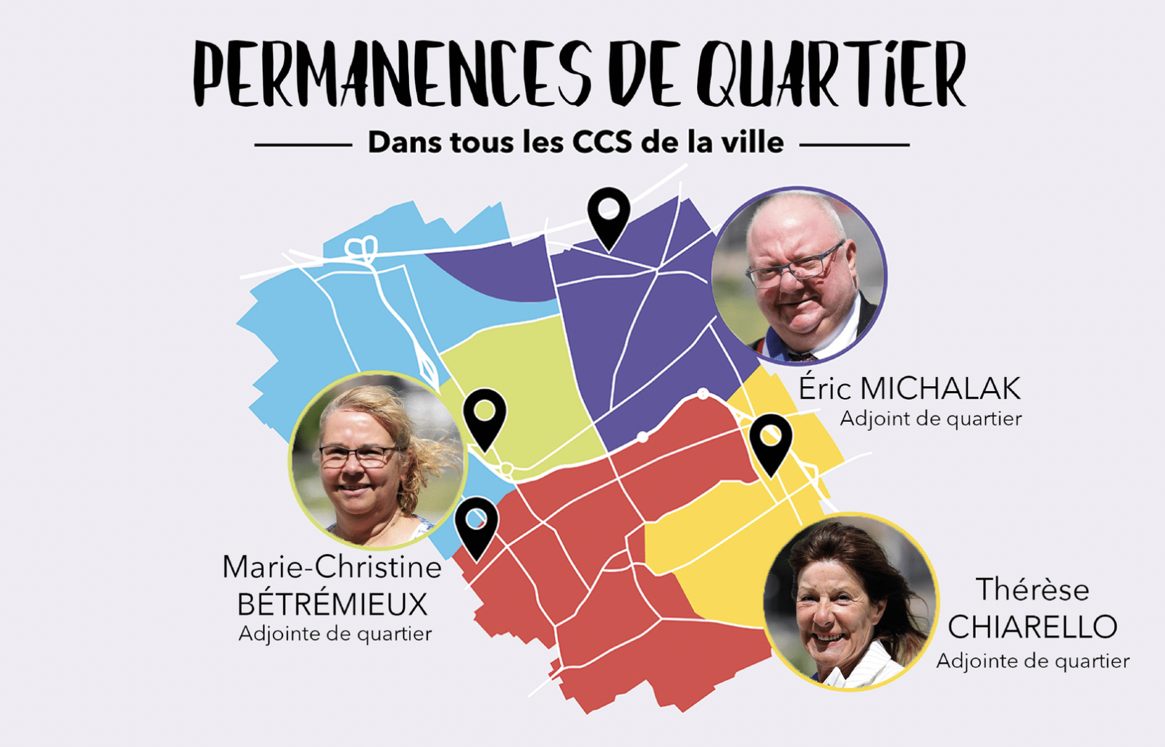 Les permanences de quartier